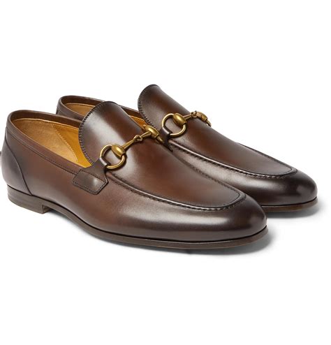 brown gucci mens shoes|Gucci Loafers for Men .